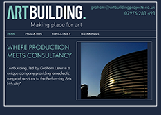 A screenshot of artbuildingprojects.co.uk/